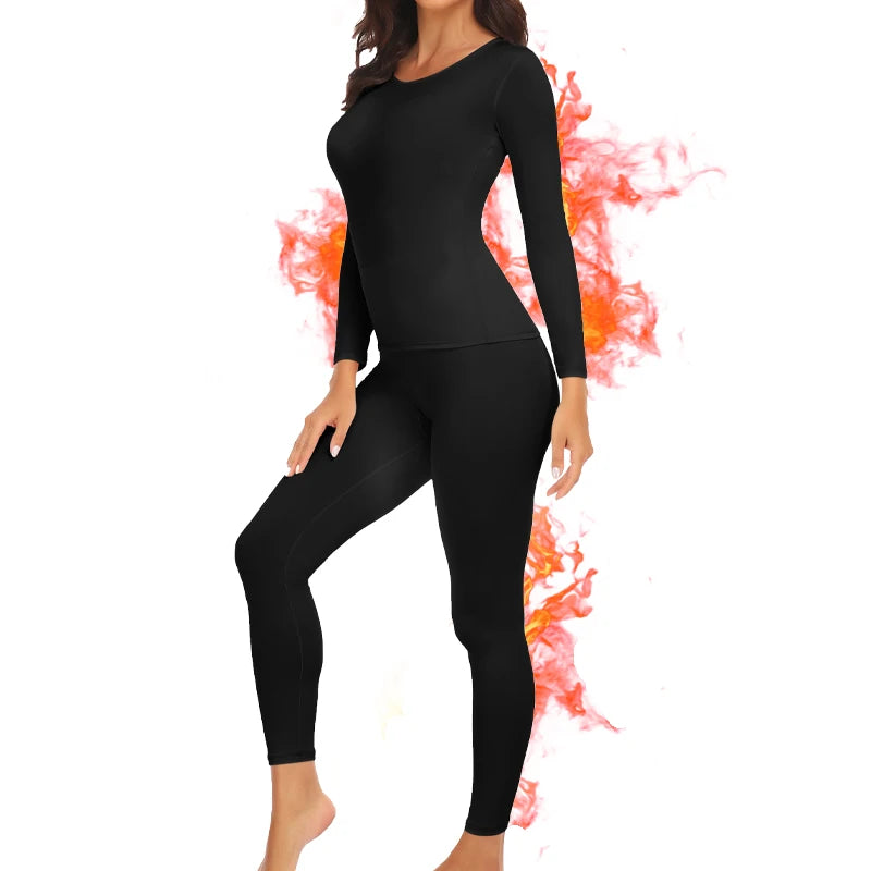 Conjunto De pijama Legging Roupa Térmica Feminina