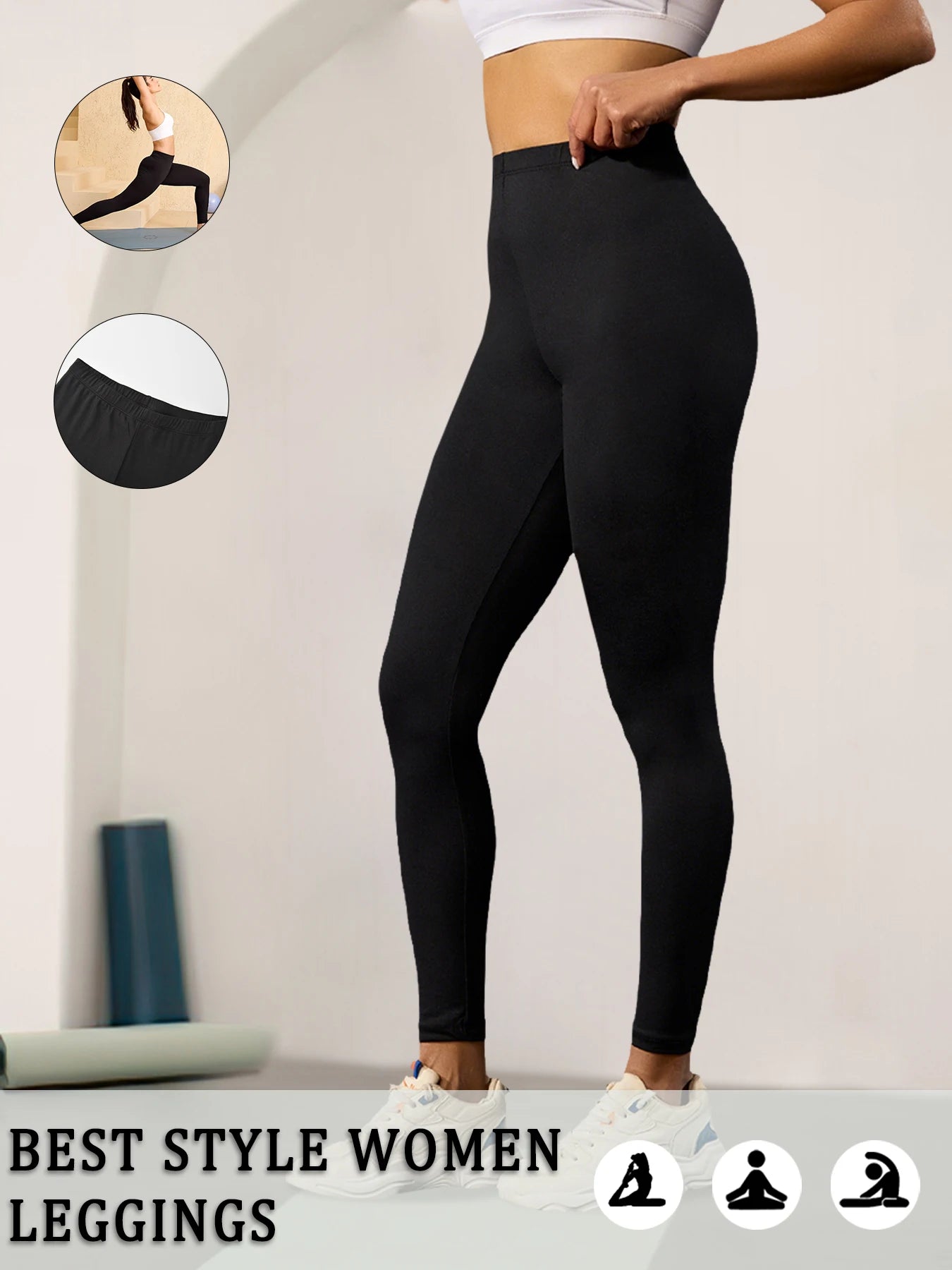 Leggings Femininas Supermacias De Alta Elasticidade Para Treino Ioga Corrida Atlética Push-up Academia Leggings Longa Para Fitness
